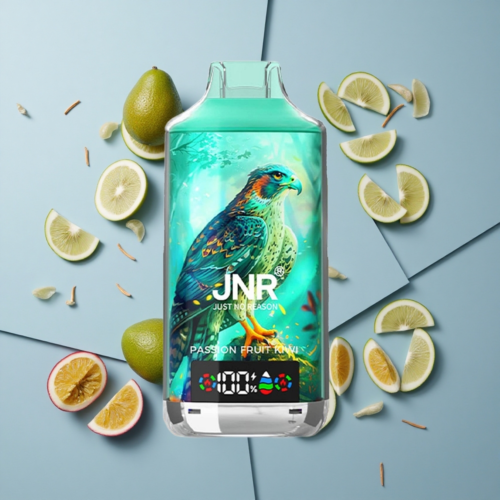 JNR Falcon X 18000 Puffs Passion Fruit Kiwi with Dual Mesh Coil & Type-C Quick Charge