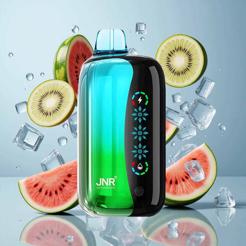 JNR Flex Ice 21000 Puffs Kiwi Watermelon Ice with Touch Screen