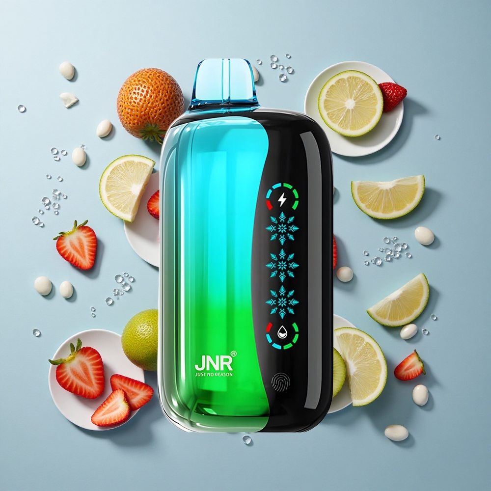 JNR Flex Ice 21000 Puffs Strawberry Kiwi with Adjustable Ice & Airflow