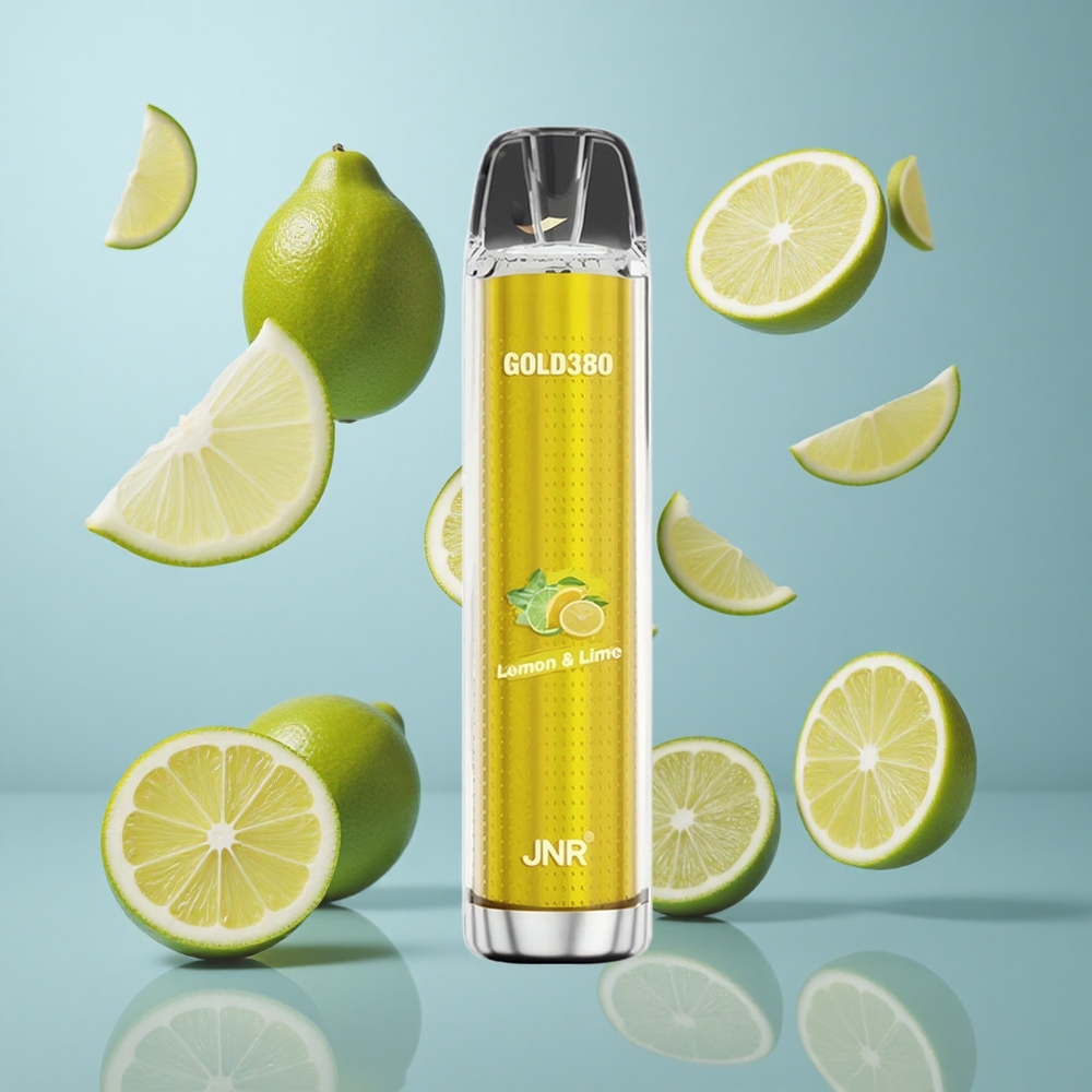 JNR Gold380 6000 Puffs Disposable Vape Lemon Lime 1500mAh