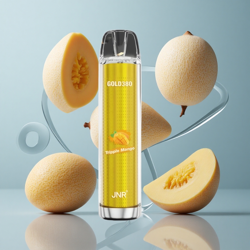 JNR Gold380 6000 Puffs Disposable Vape Tripple Mango with 13ml E-Liquid