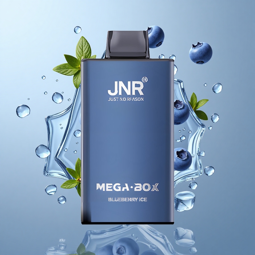 JNR Mega Box 25000 Puffs 30ml Blueberry Ice Disposable Vape