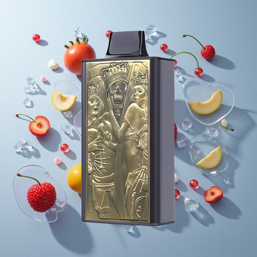 JNR Mega Box 25000 Puffs Disposable Vape Cherry Berry with 30ml E-liquid & Type-C Quick Charge