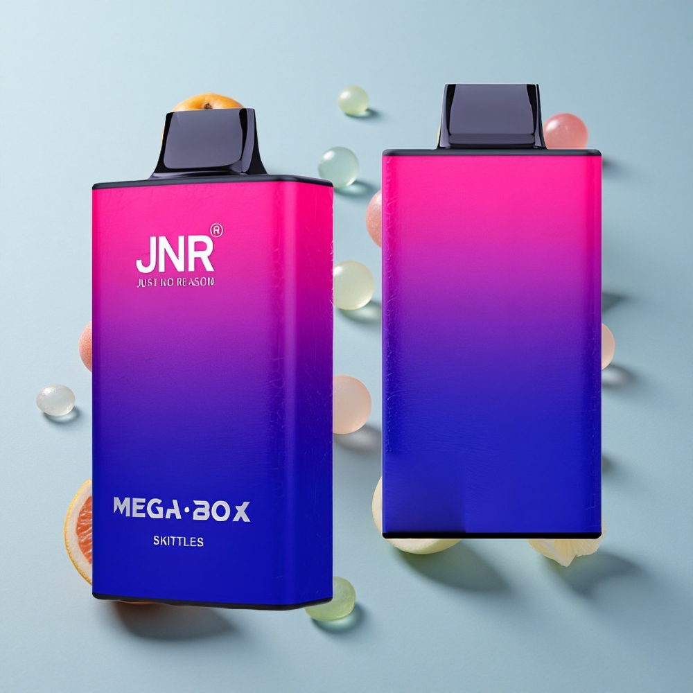 JNR Mega Box 25000 Puffs Skittles Disposable Vape with 30ml E-liquid & Type-C Quick Charge