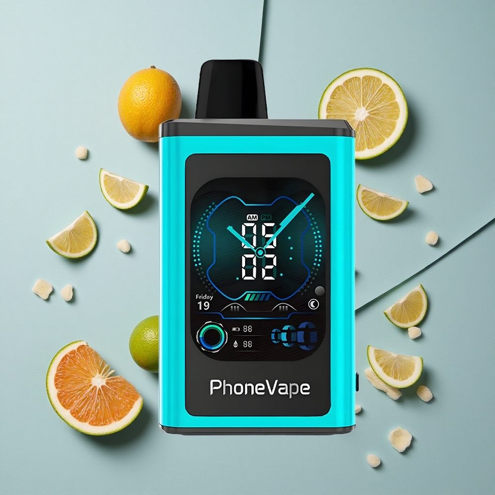 JNR PhoneVape 30000 puffs Miami Mint App Controlled Disposable Vape