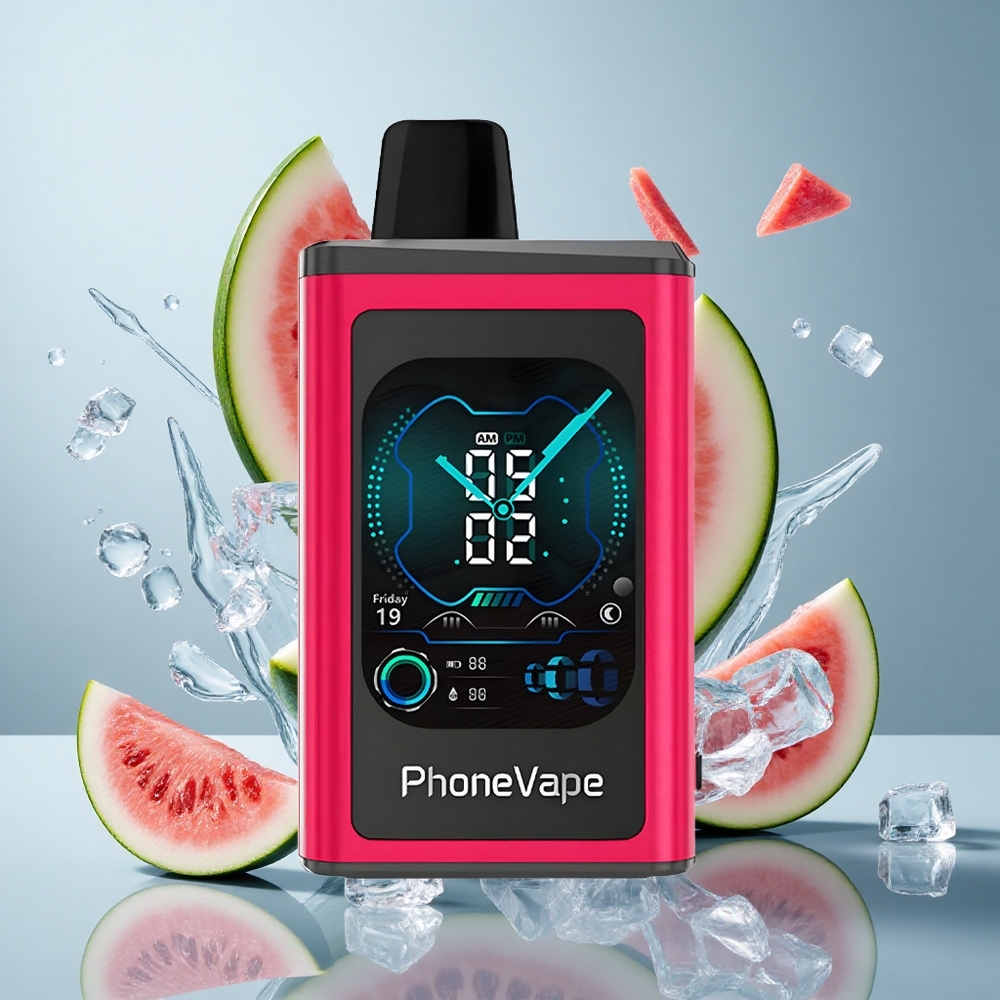 JNR PhoneVape 30000 puffs Watermelon Ice with Turbo Mode