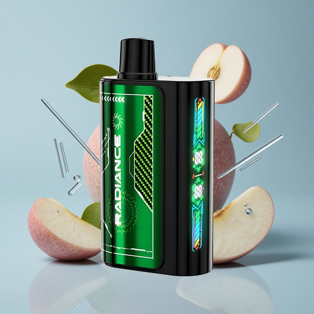 JNR Radiance 31000 Puffs Double Apple with Dual Mesh Coil