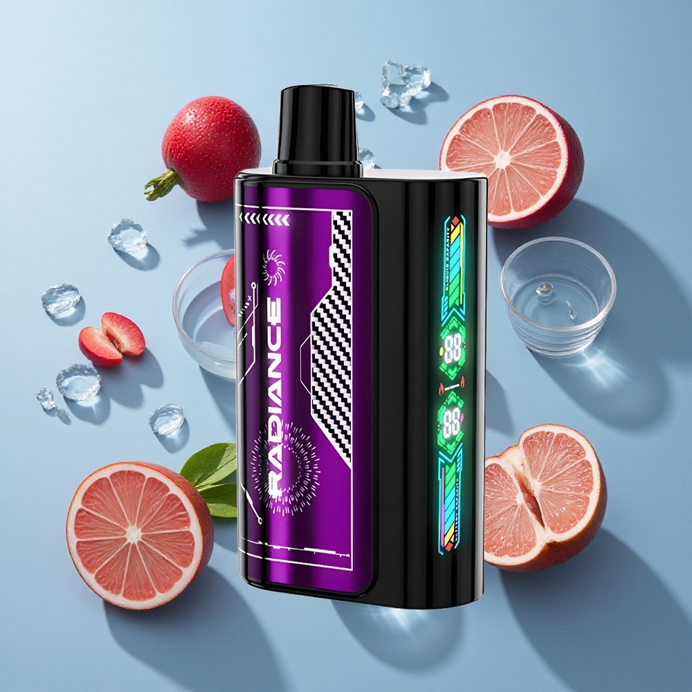 JNR Radiance 31000 Puffs Dual Mesh Disposable Vape Blue Razz Cherry