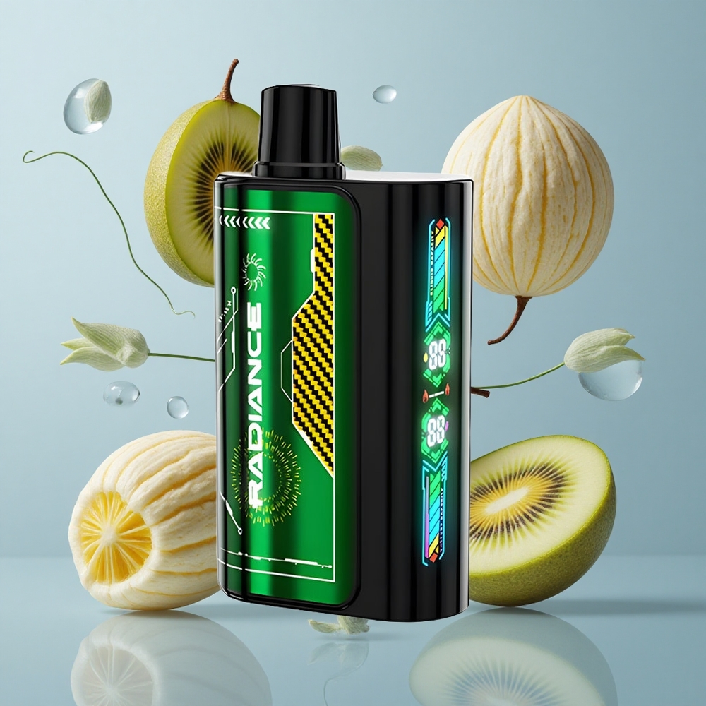 JNR Radiance 31000 Puffs Dual Mesh Passion Fruit Kiwi
