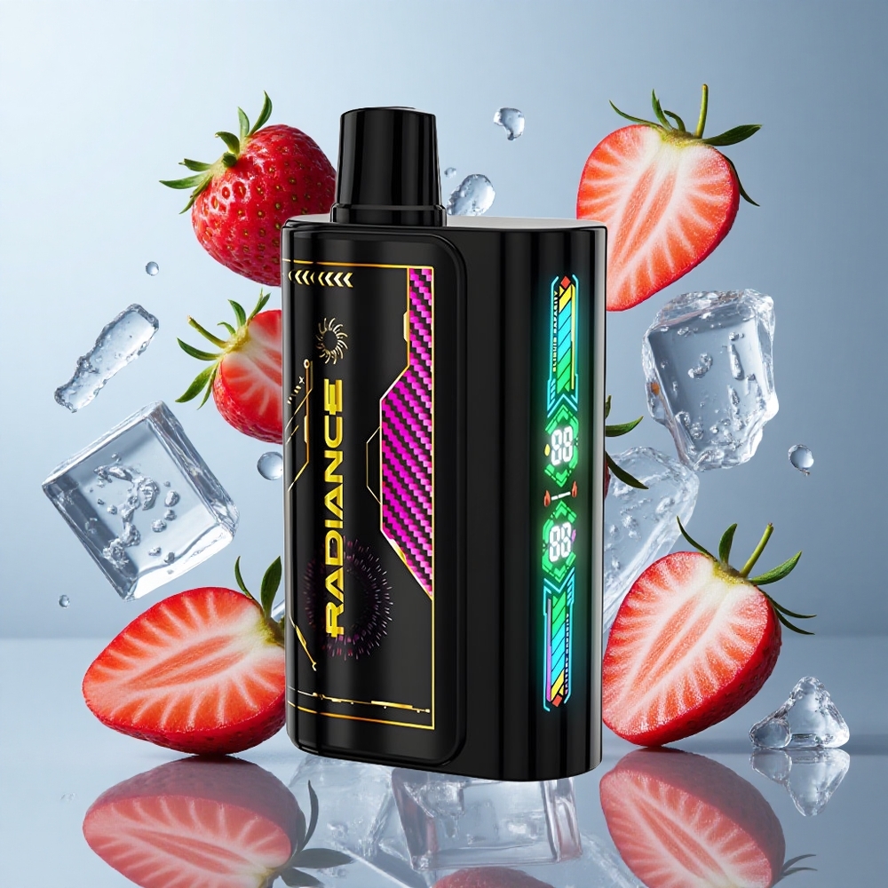 JNR Radiance 31000 Puffs Dual Mesh Strawberry Ice Disposable Vape