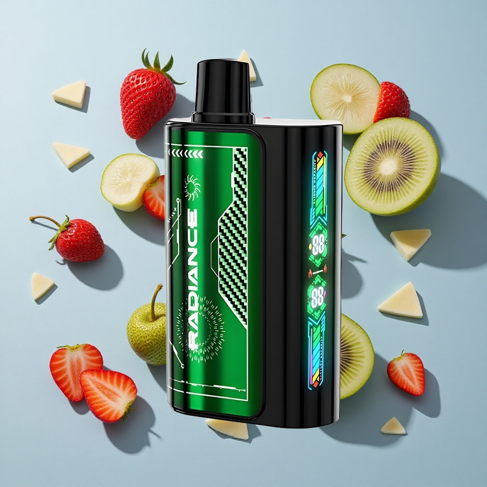 JNR Radiance 31000 Puffs Dual Mesh Strawberry Kiwi Disposable Vape