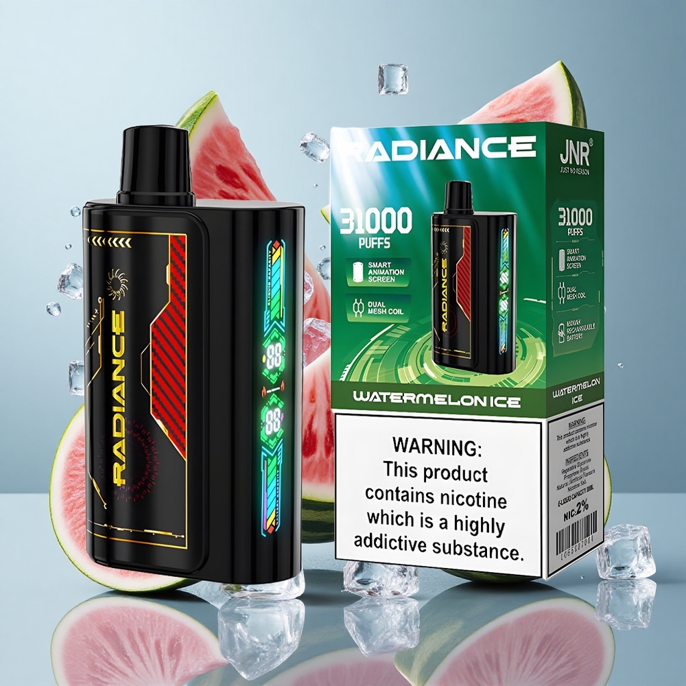 JNR Radiance 31000 Puffs Dual Mesh Watermelon Ice Disposable Vape