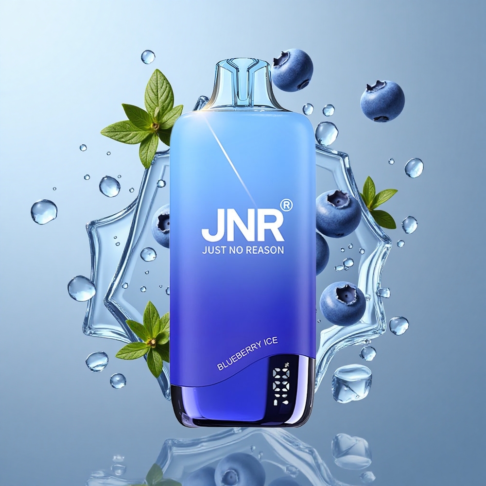 JNR Rainbow 10500 Puffs Disposable Vape Blueberry Ice with 18ml Tank
