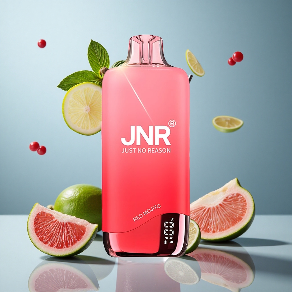 JNR Rainbow 10500 Puffs Disposable Vape Red Mojito with 18ml Tank