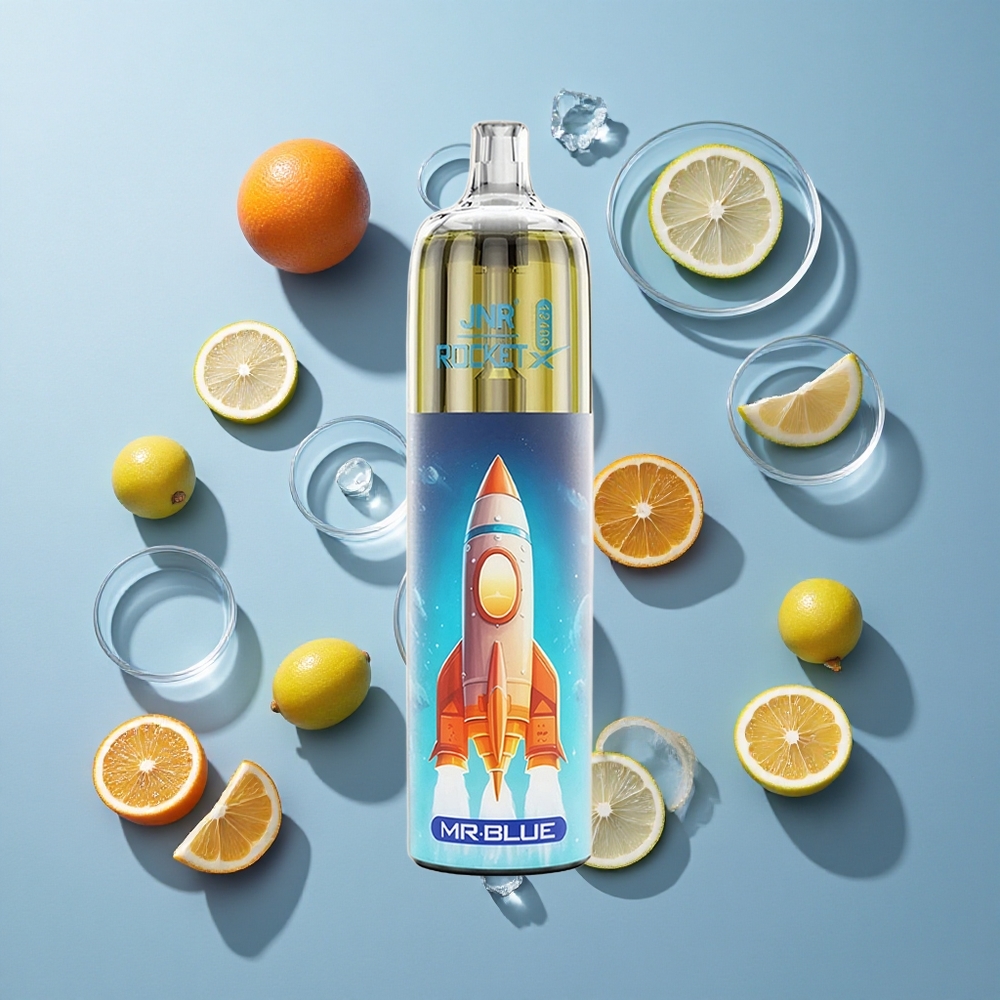 JNR Rocket-X 12400 Puffs Adjustable Airflow Mr Blue Type-C Quick Charge