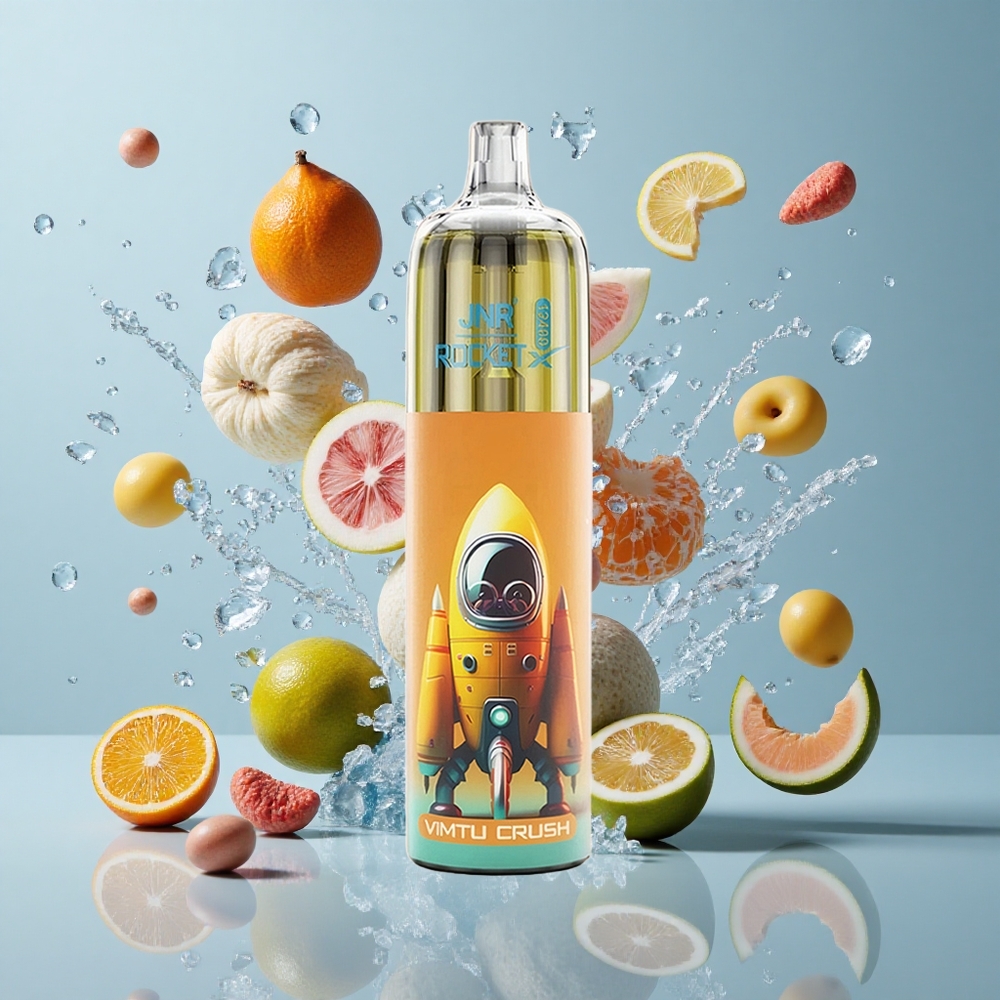 JNR Rocket-X 12400 Puffs Adjustable Airflow Vimtu Crush