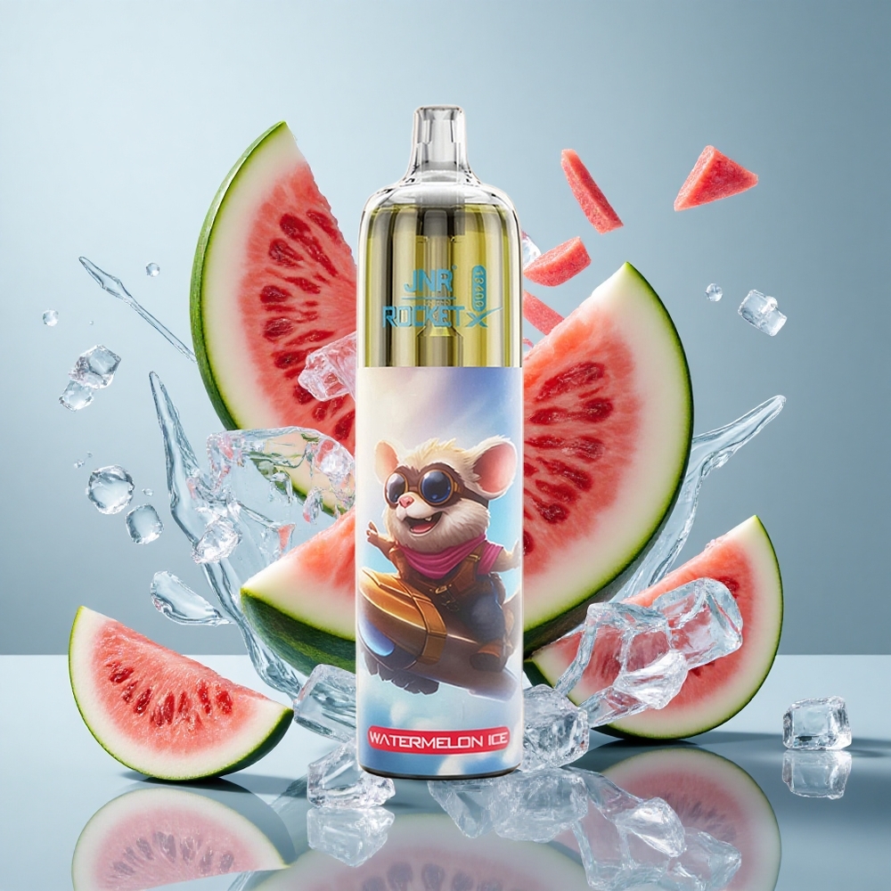 JNR Rocket-X 12400 Puffs Adjustable Airflow Watermelon Ice
