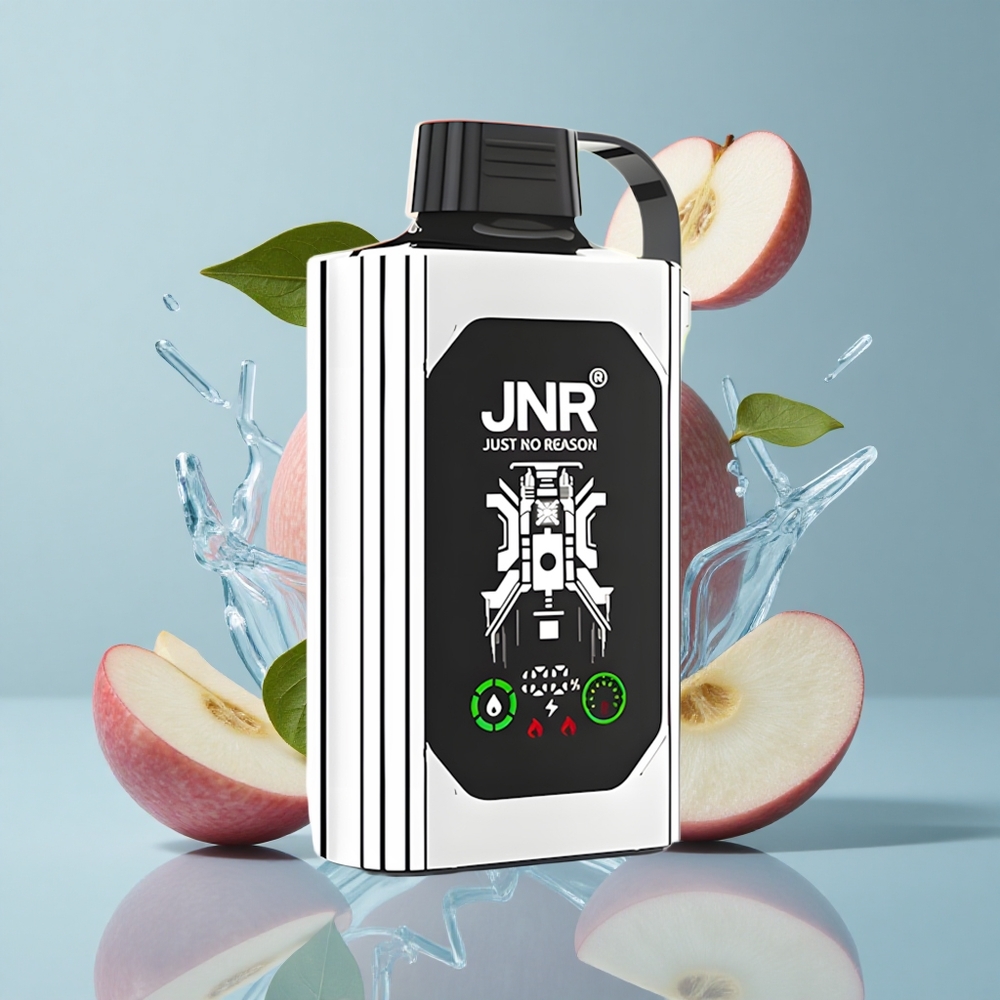 JNR Shisha Hookah Box 20500 Puffs Double Apple with HD Display & Type-C Quick Charge