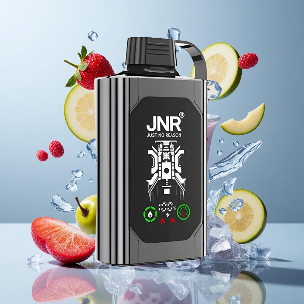 JNR Shisha Hookah Box 20500 Puffs Mixed Berry Ice with HD Display & Type-C Quick Charge