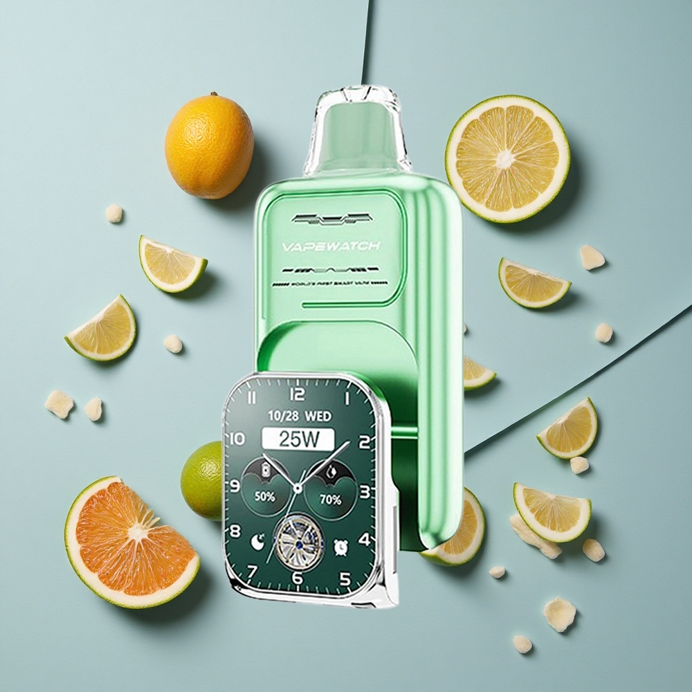 JNR Vape Watch 30000 Puffs Miami Mint with 19mL E-liquid & Type-C Quick Charge