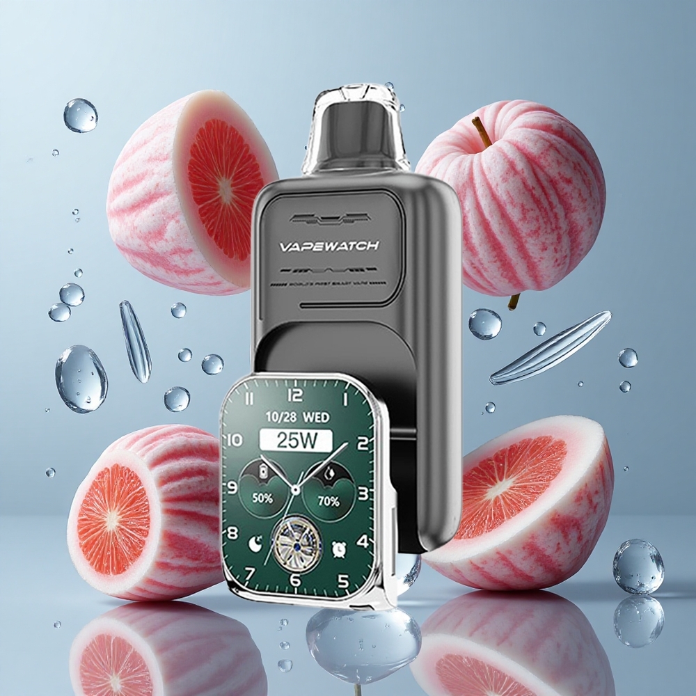 JNR Vape Watch 30000 Puffs Triple Berry with 19mL E-liquid & Type-C Quick Charge